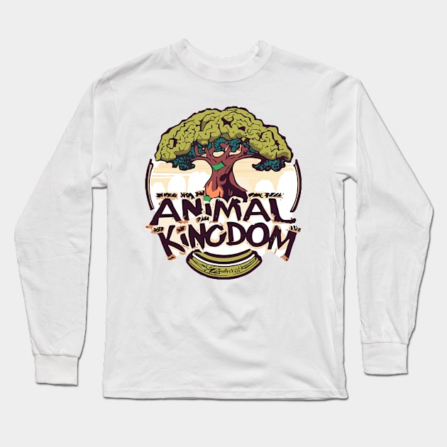 Animal Kingdom Long Sleeve T-Shirt by InspiredByTheMagic